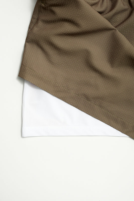 Short de bain Volley en seersucker pour homme