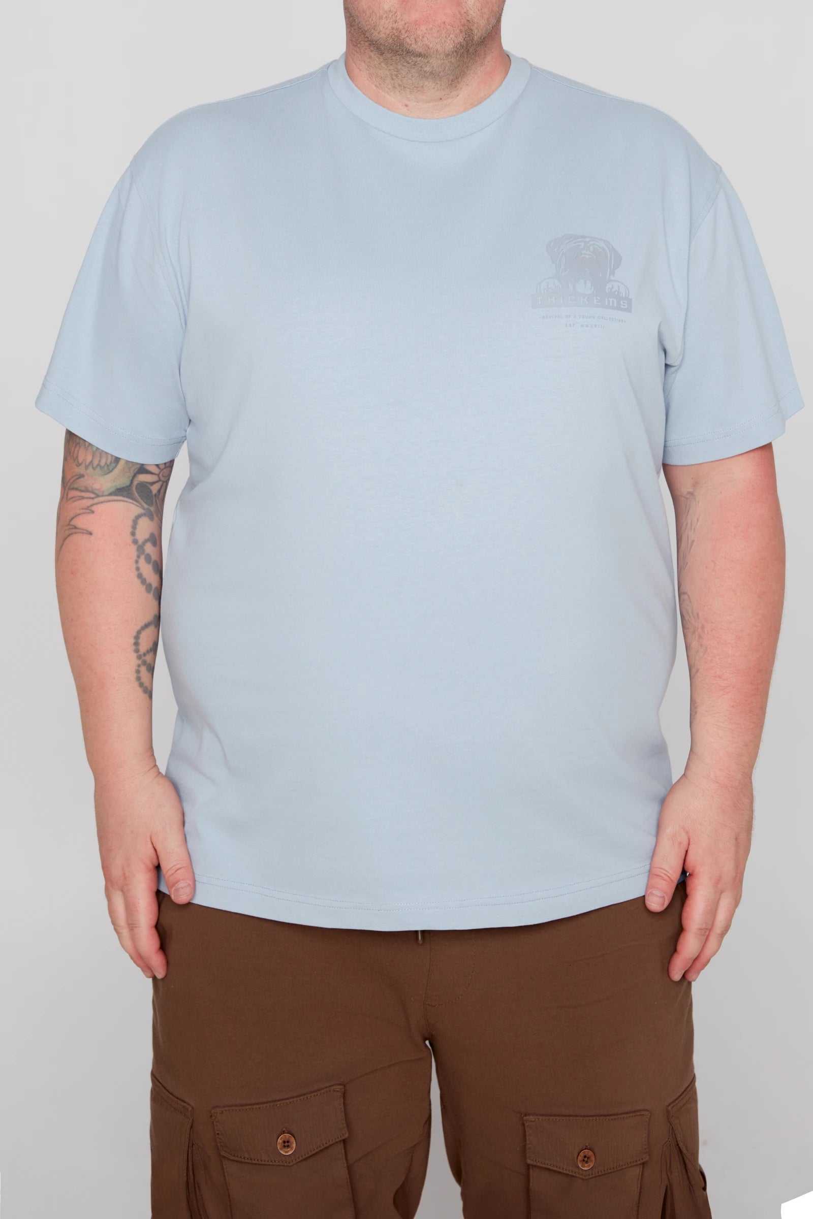 Men's Crew Neck Graphic Logo Tee Big Tall Clothing For Men