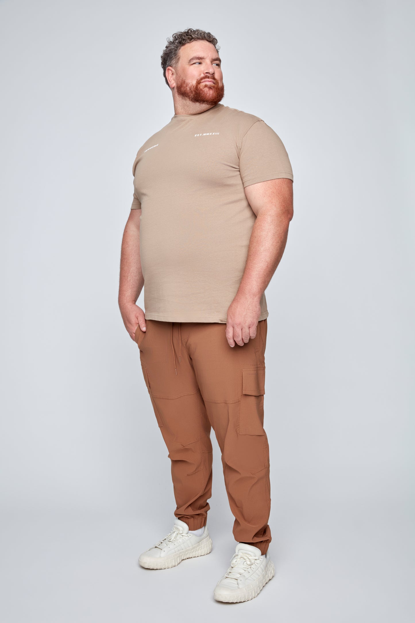 Pantalon de jogging cargo à enfiler Rip Stop pour hommes