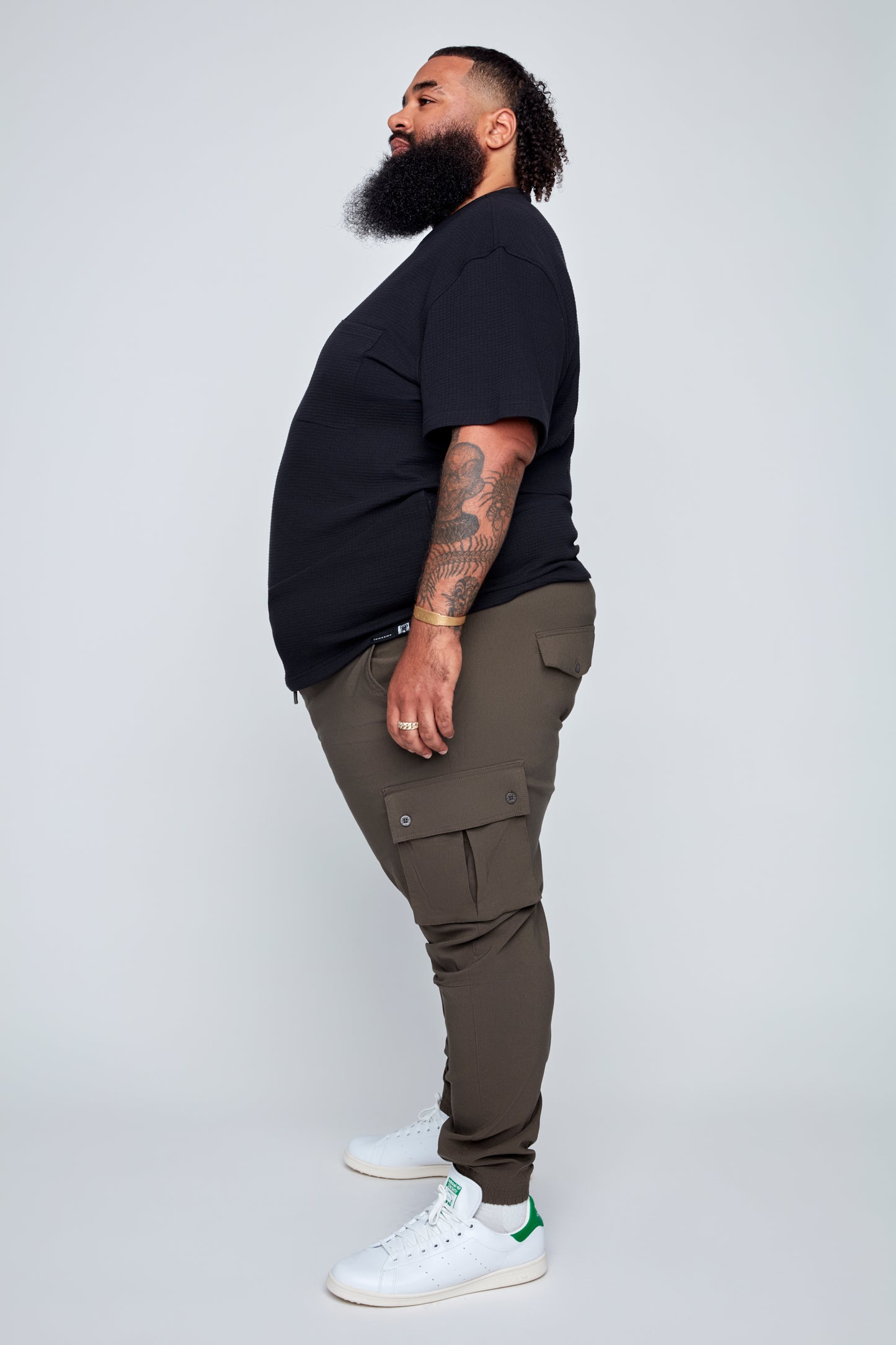 Pantalon de jogging cargo à enfiler pour homme