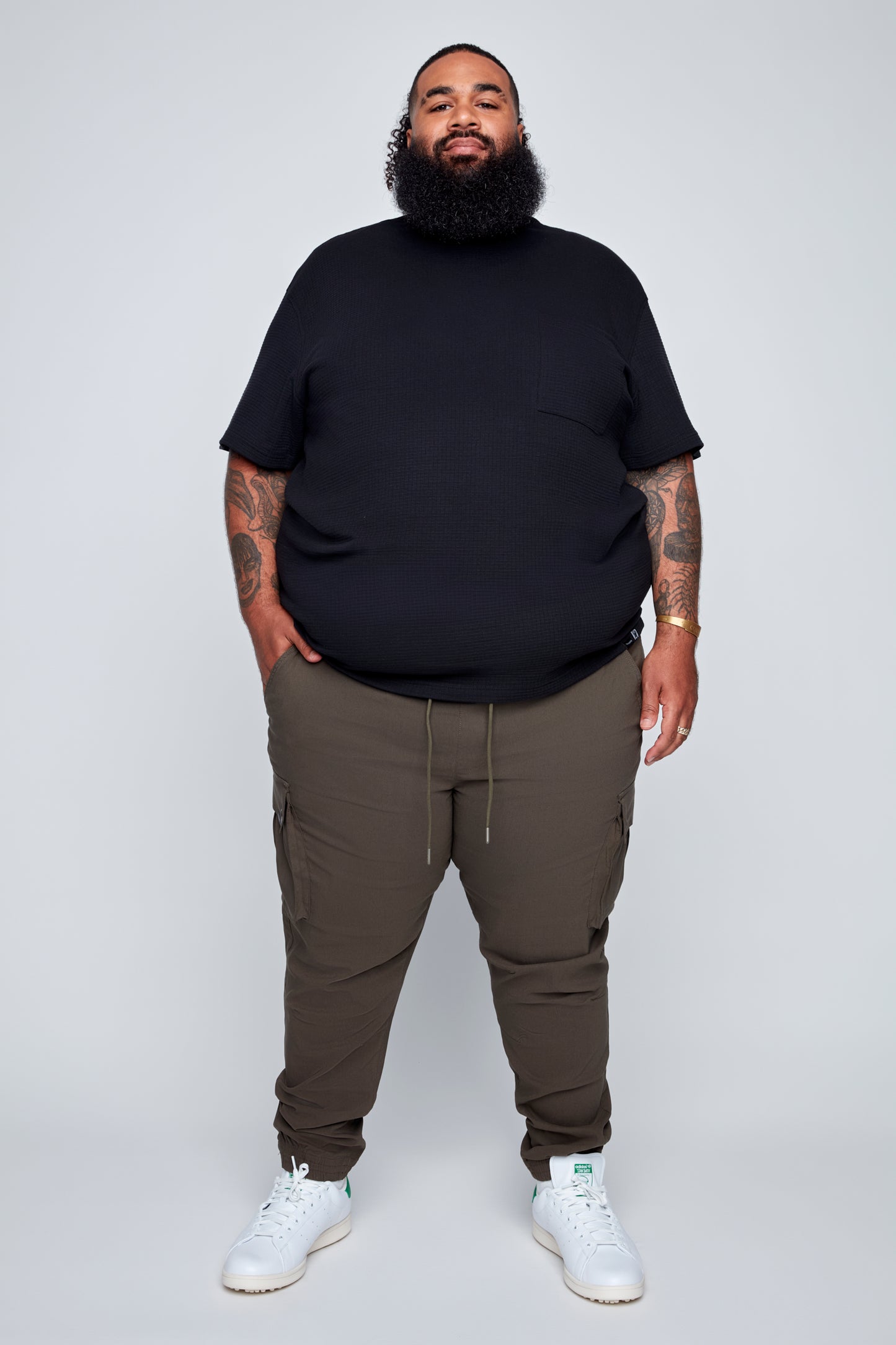 Pantalon de jogging cargo à enfiler pour homme