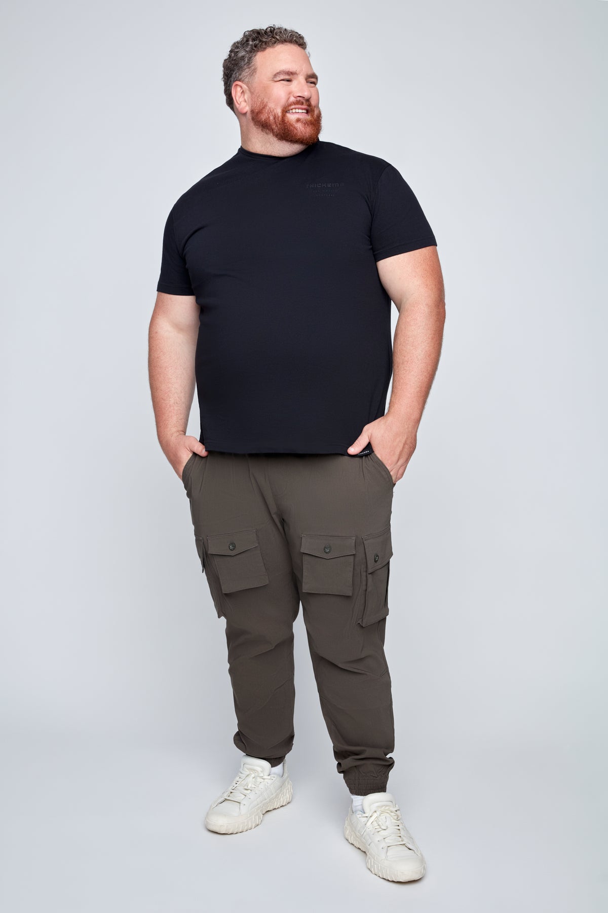 T-shirt graphique à col rond pour homme