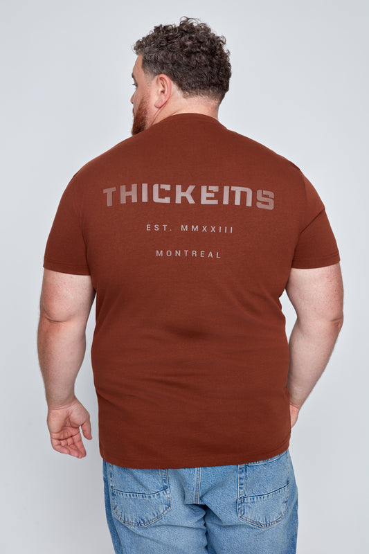 T-shirt graphique à col rond pour homme