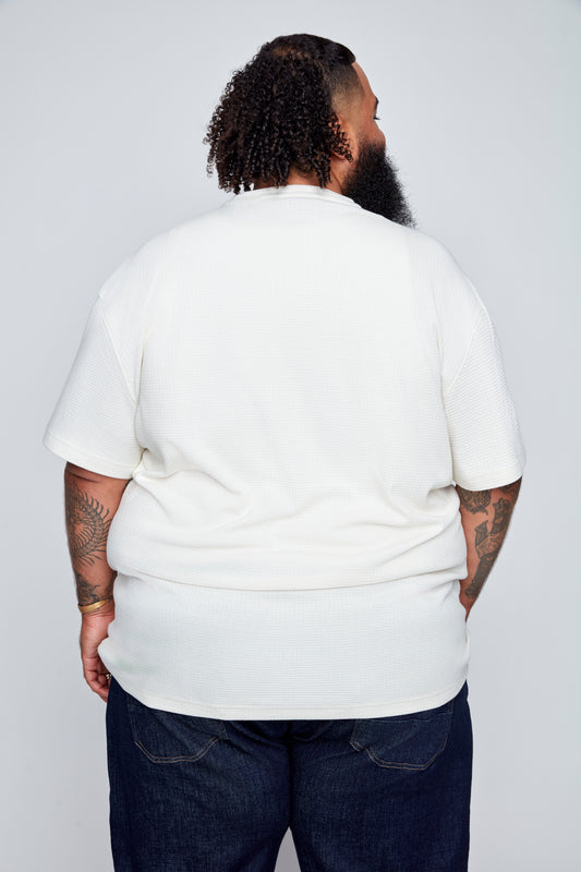 Men’s Textured Waffle Jersey Tee
