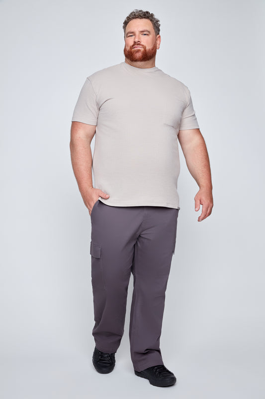 Men’s Textured Waffle Jersey Tee