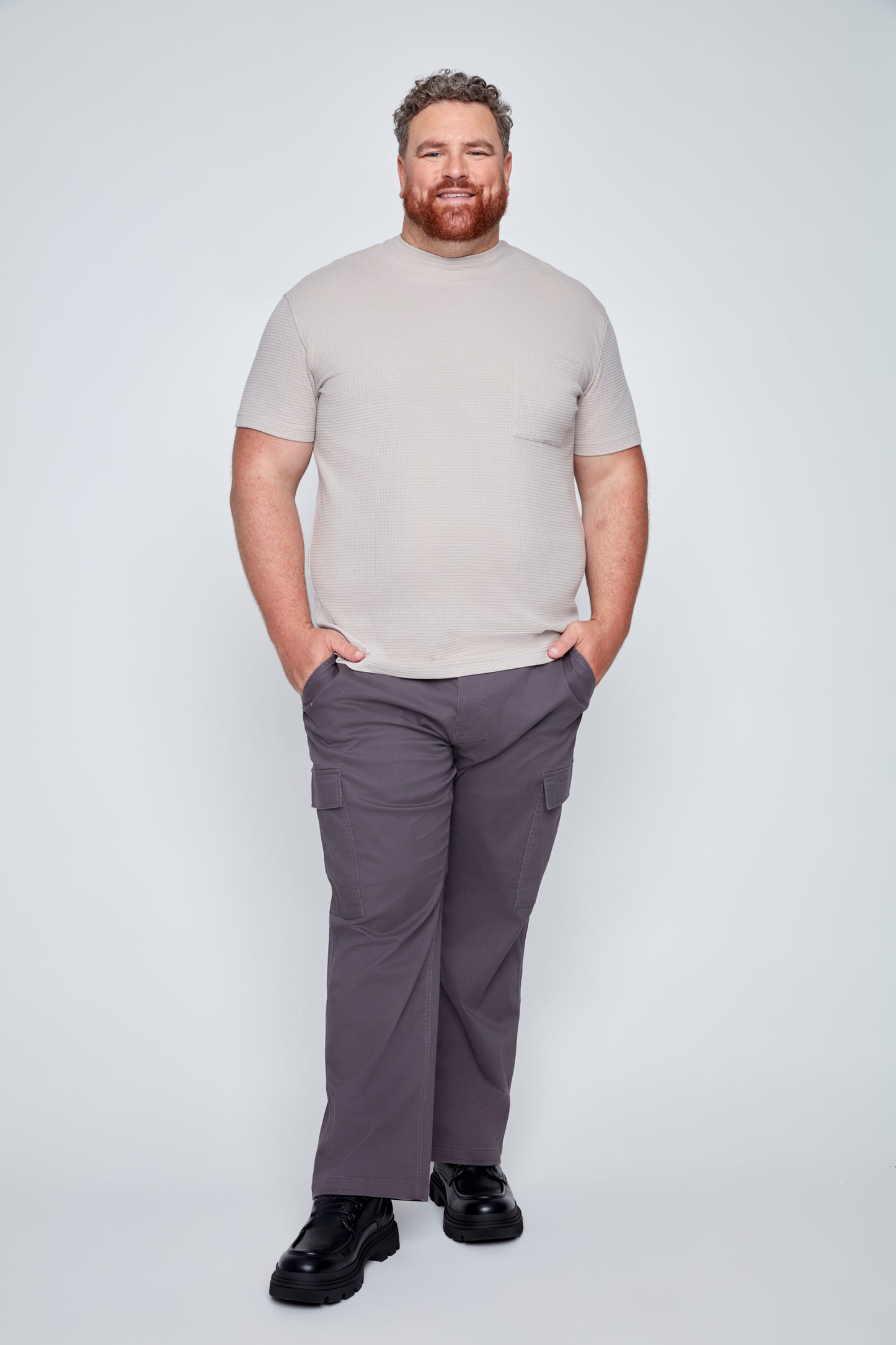 Men’s Textured Waffle Jersey Tee