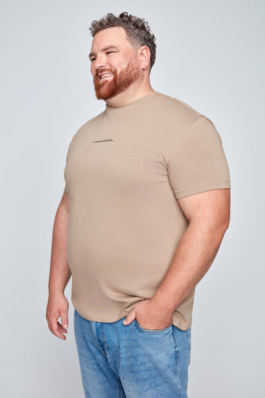 T-shirt graphique à col rond pour homme