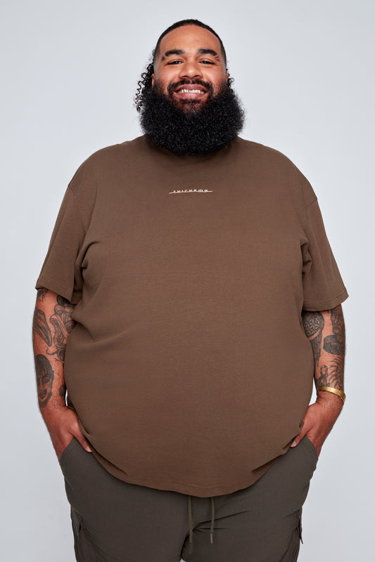 T-shirt graphique à col rond pour homme