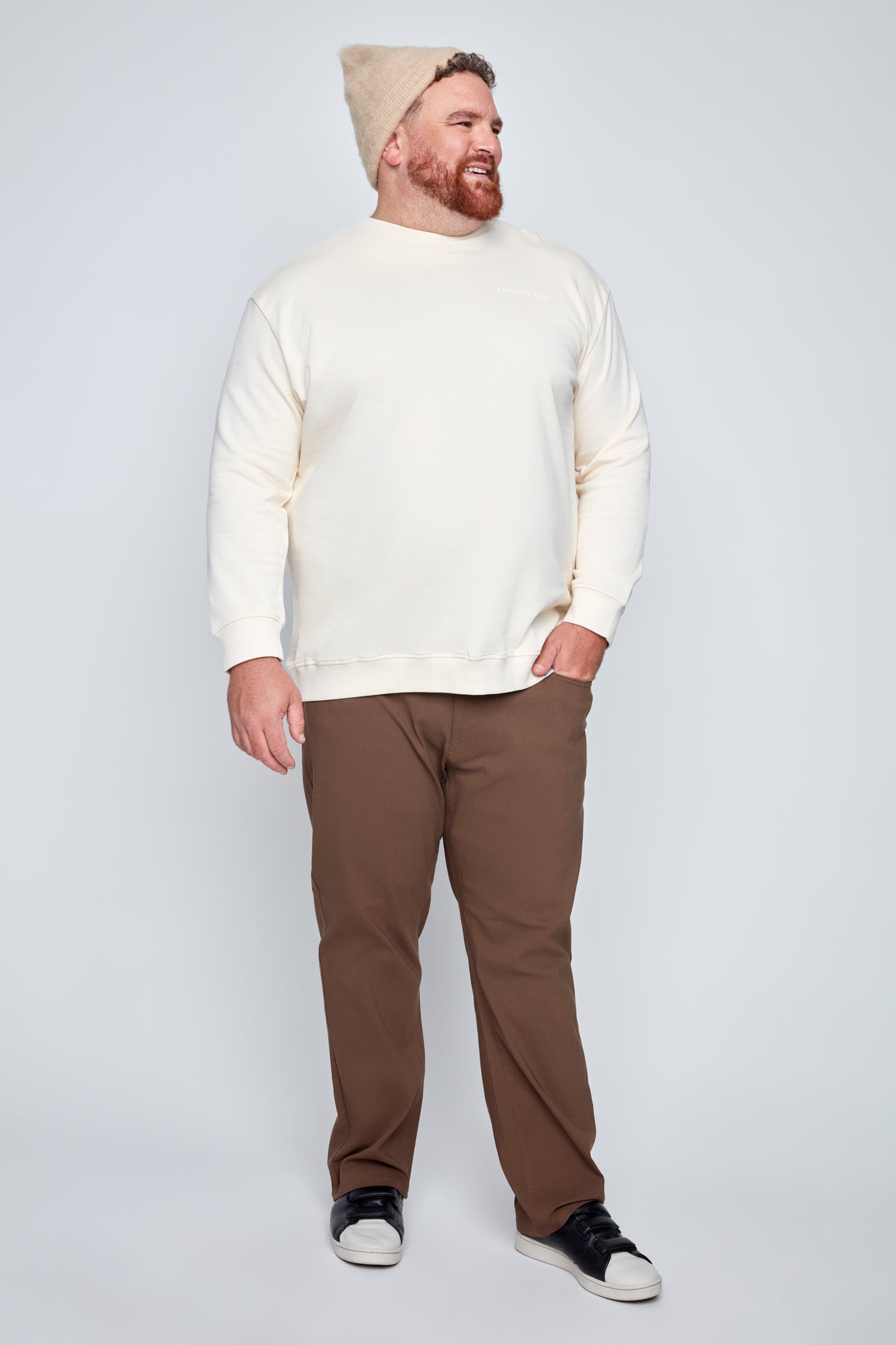 Men’s Long-Sleeve Crew-Neck Sweater