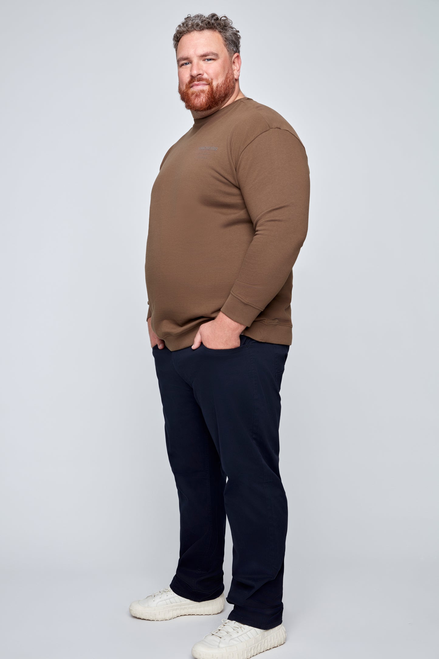 Men’s Long-Sleeve Crew-Neck Sweater