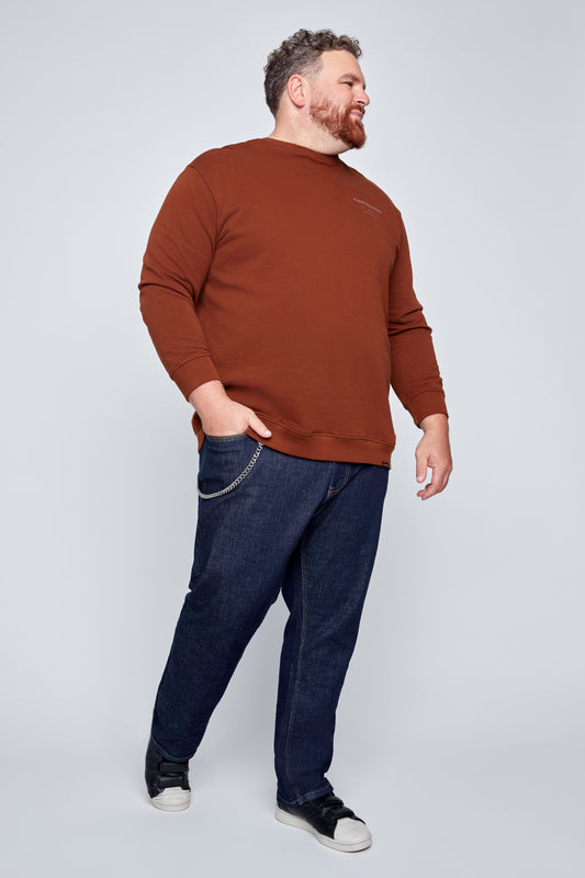 Men’s Long-Sleeve Crew-Neck Sweater