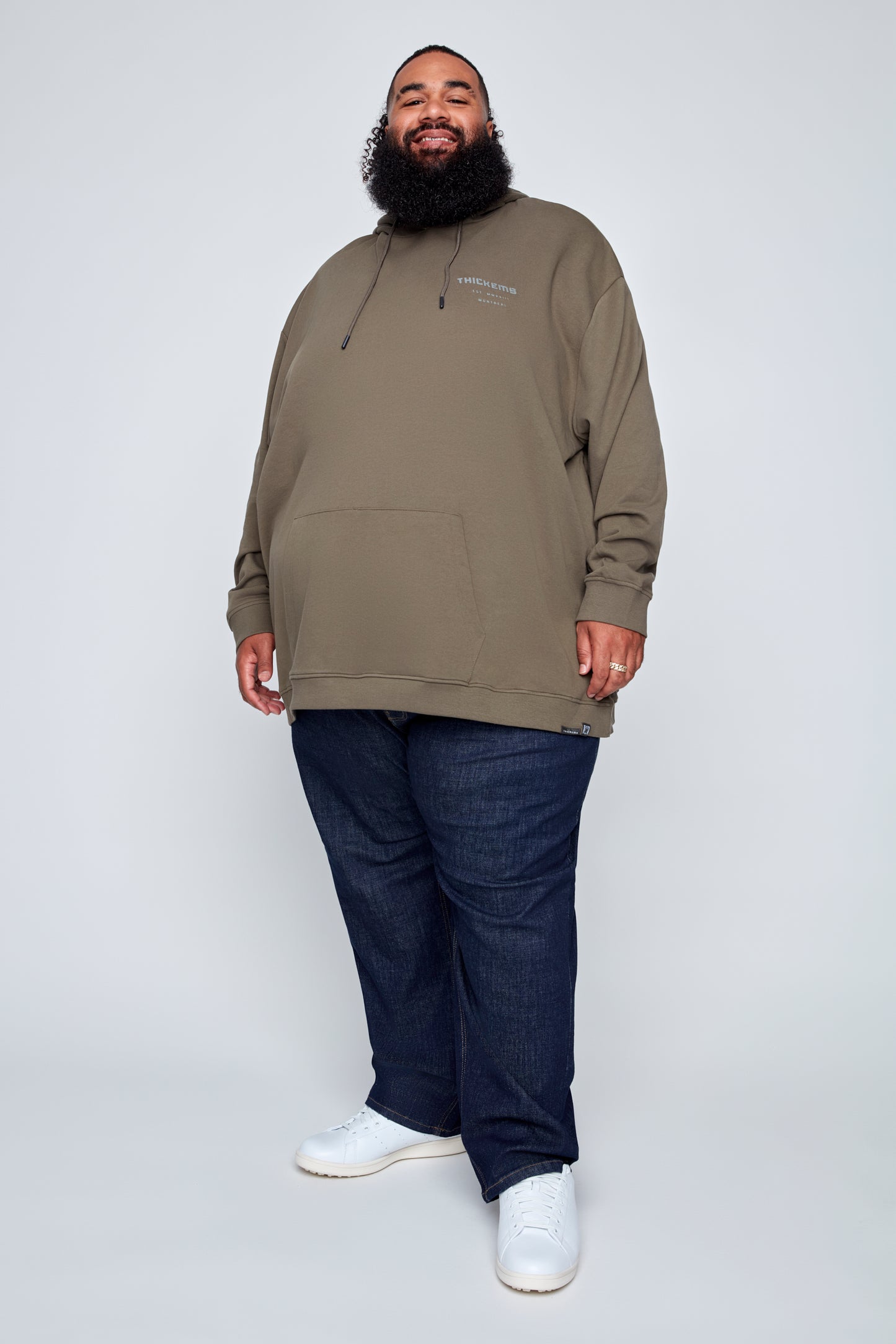 Men’s Long-Sleeve Pop-Over Hoodie