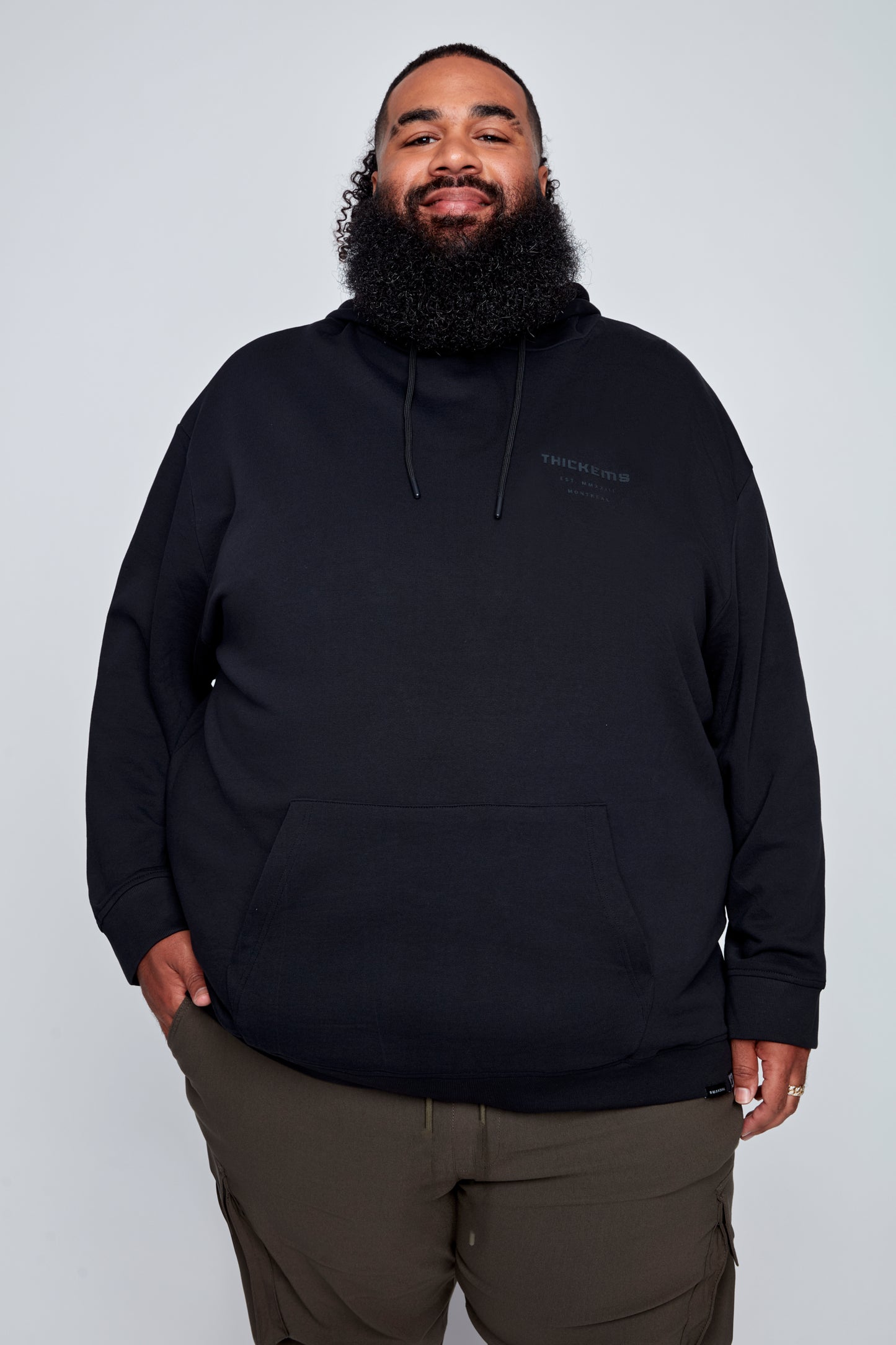 Men’s Long-Sleeve Pop-Over Hoodie