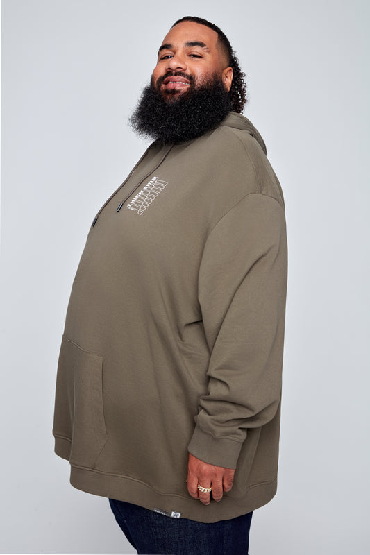 Men’s Long-Sleeve Pop-Over Hoodie