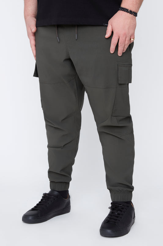 Pantalon de jogging cargo à enfiler Rip Stop pour hommes
