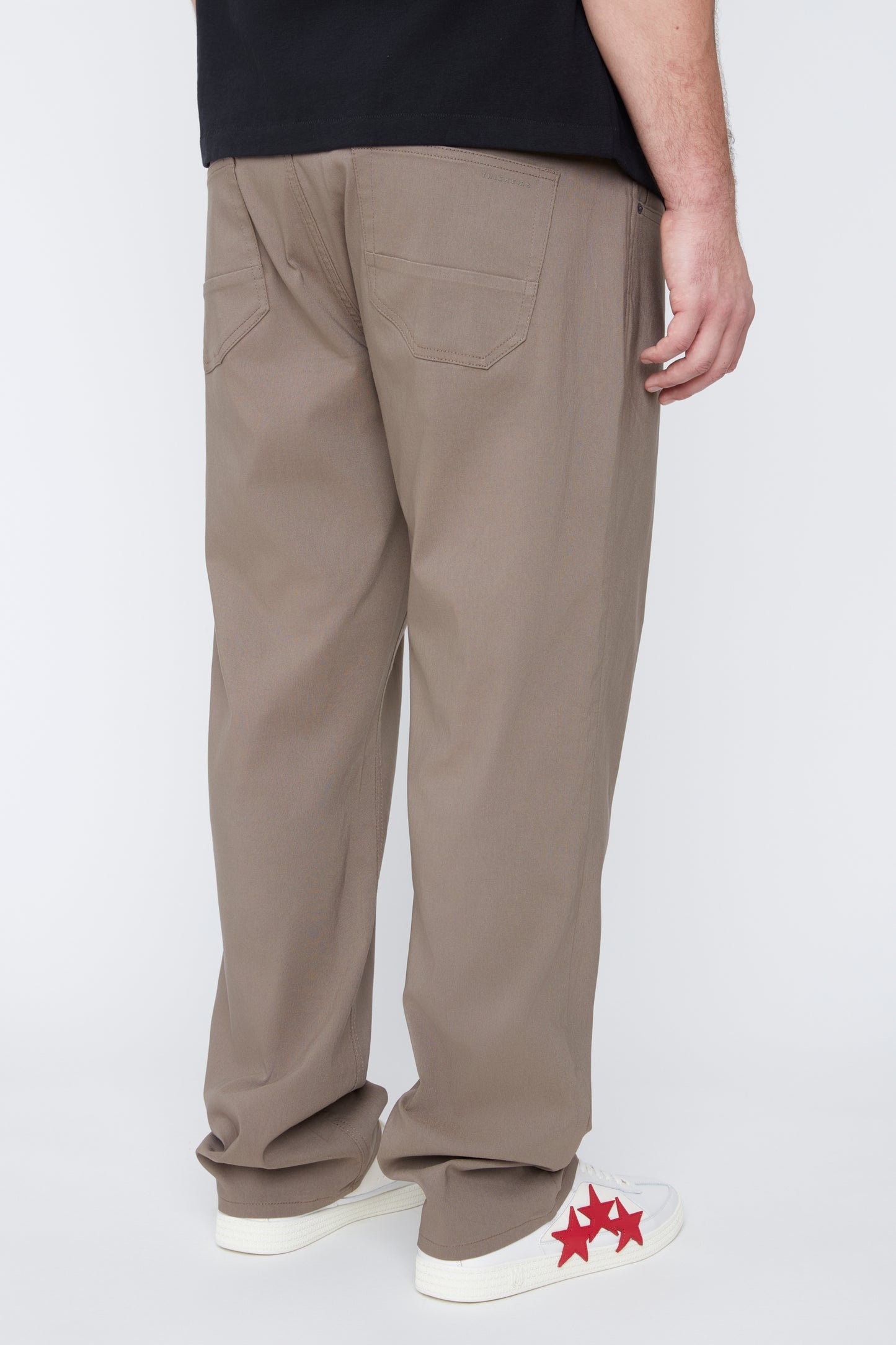 Men's Solid 5-Pocket Pant