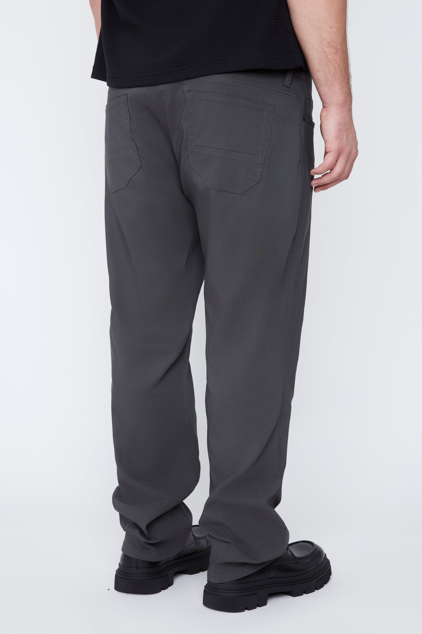 Men's Solid 5-Pocket Pant