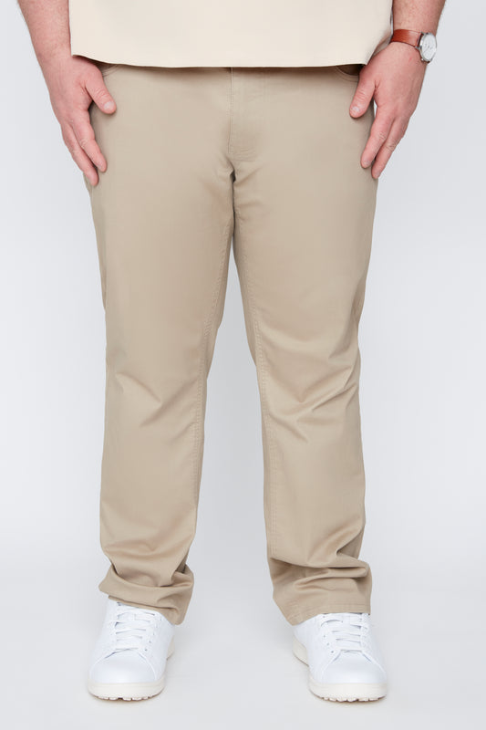 Pantalon 5 poches en coton mélangé pour homme