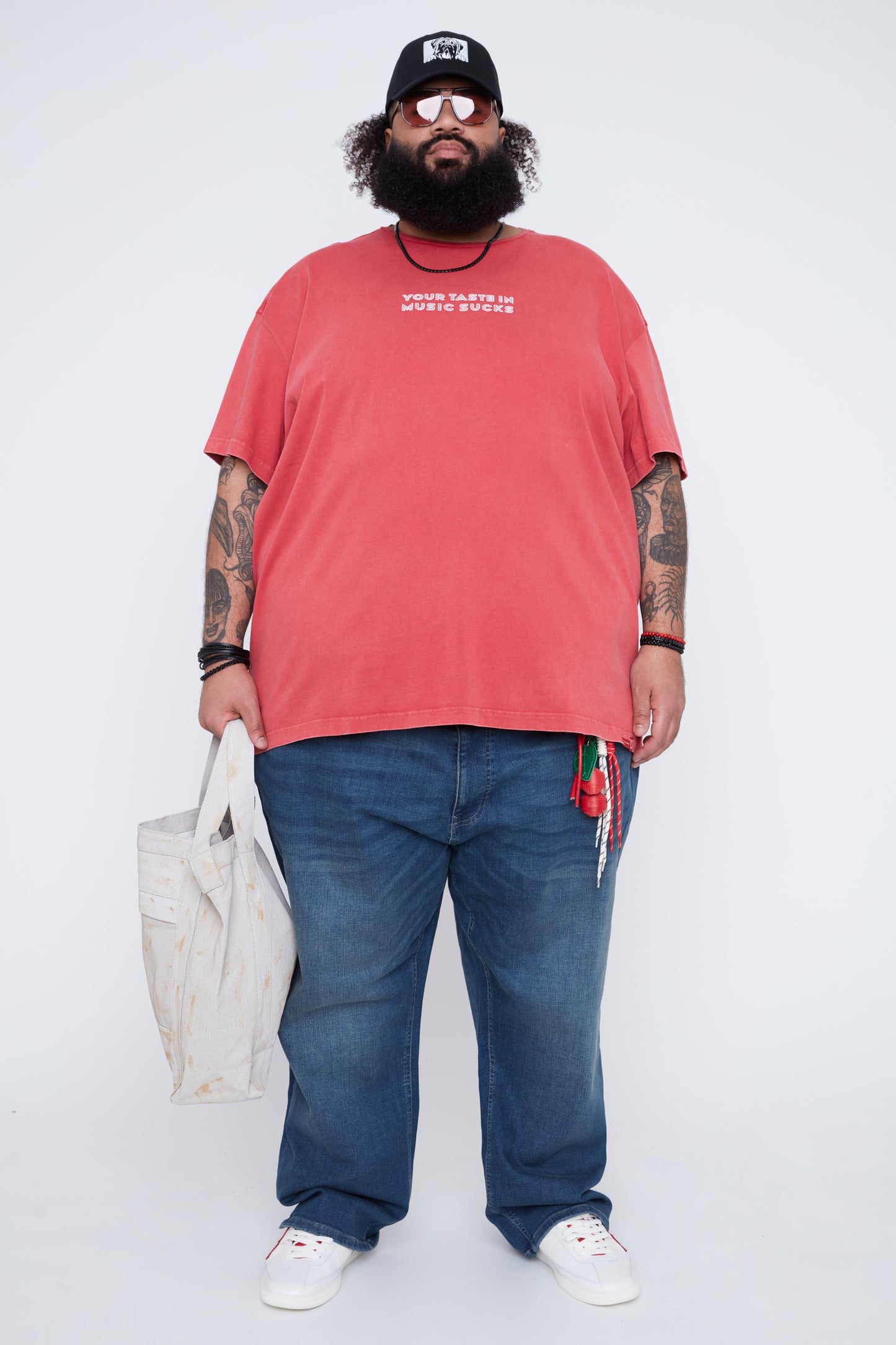 T-shirt à col rond pour homme
