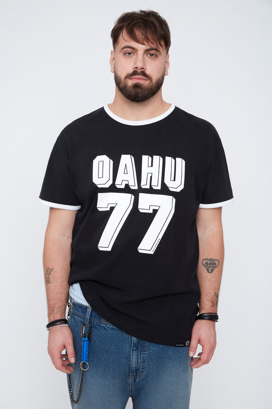 T-shirt homme à col rond — Oahu '77
