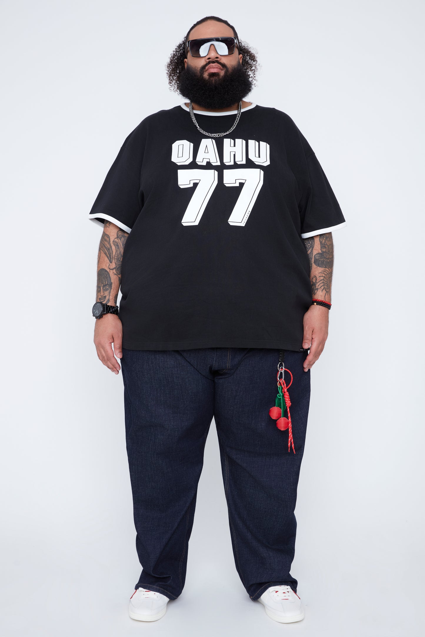 T-shirt homme à col rond — Oahu '77