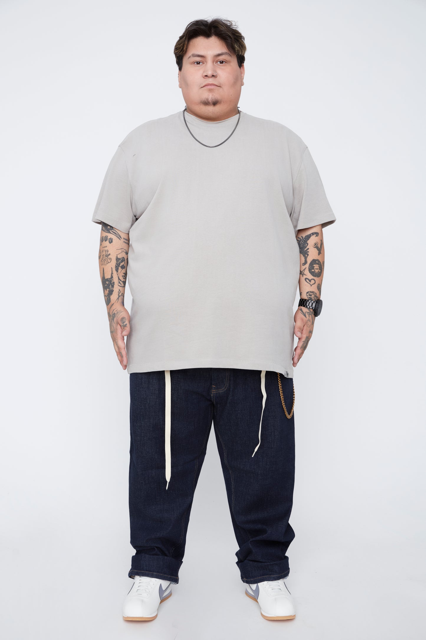 T-shirt à col rond essentiel pour homme