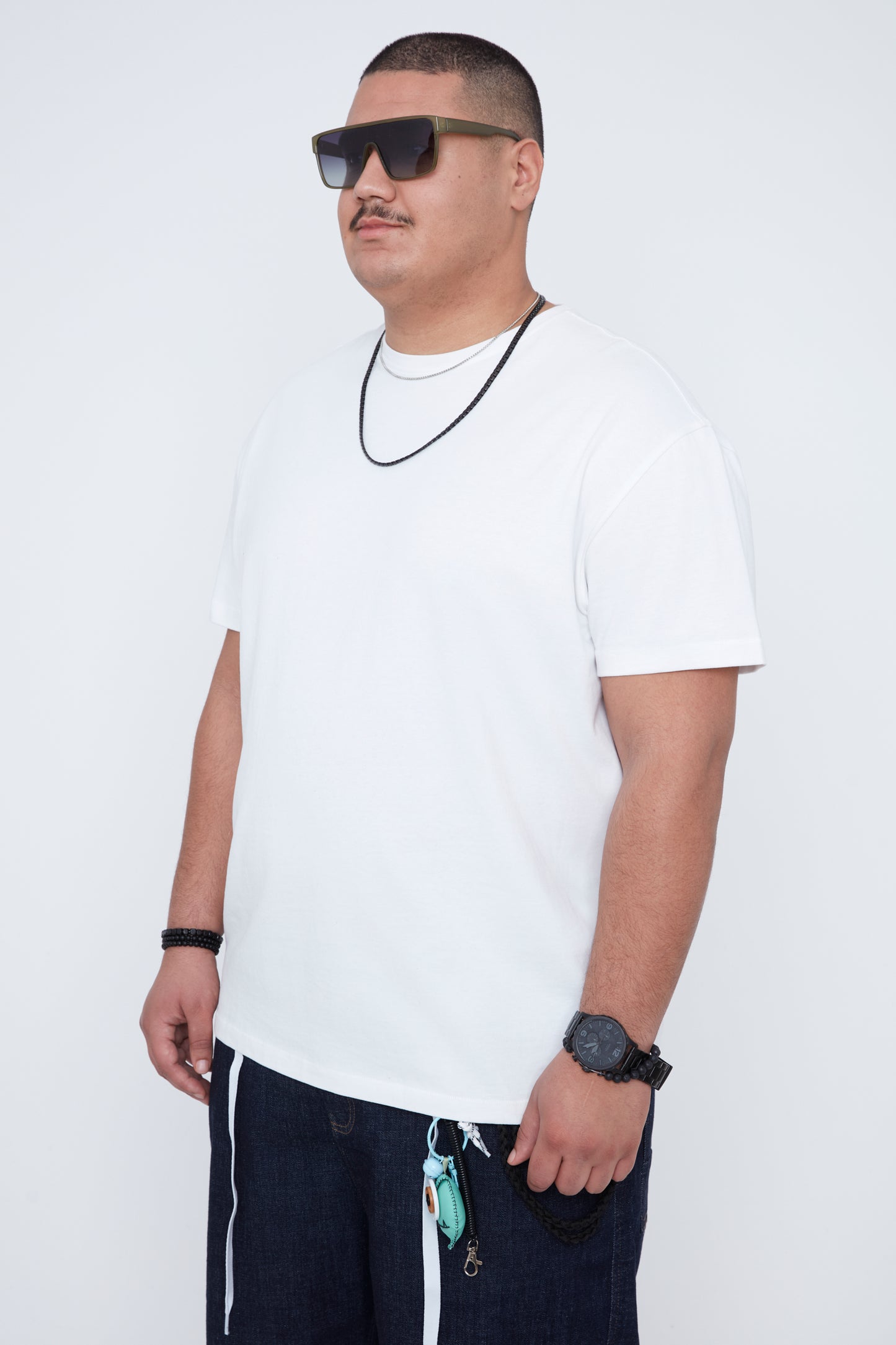 T-shirt à col rond essentiel pour homme