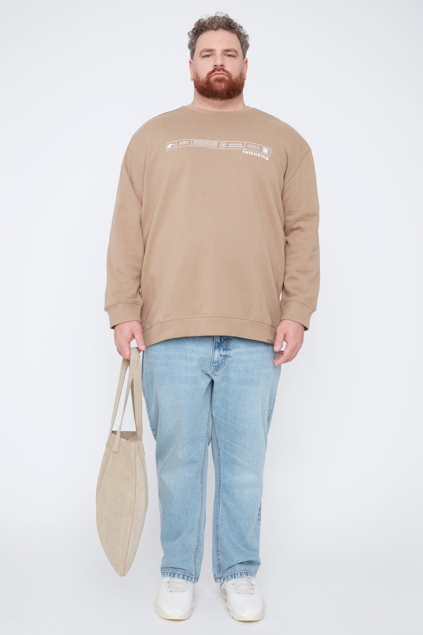 Men’s Graphic Crew Neck Sweatshirt