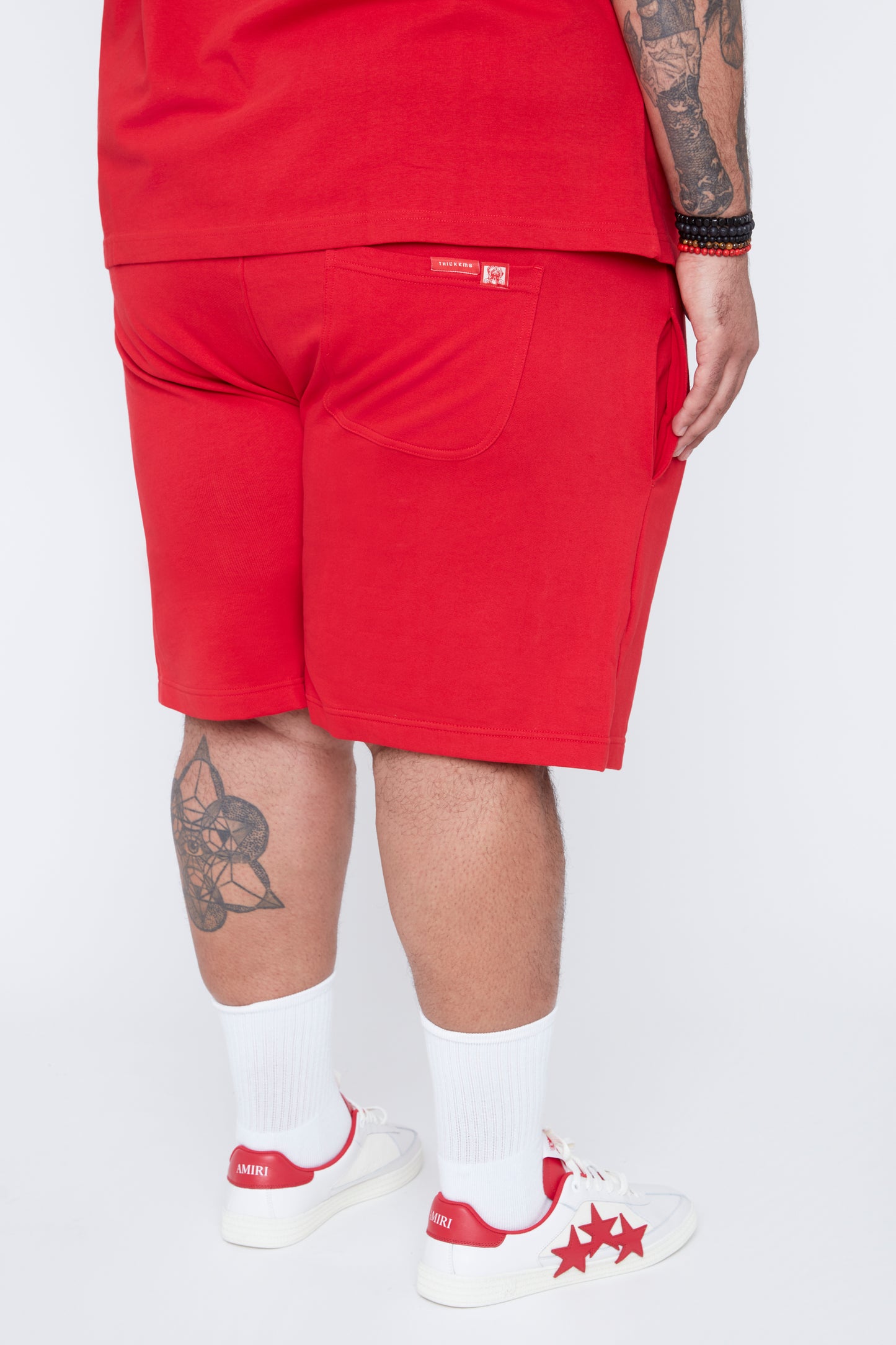 Short en molleton français coupe décontractée