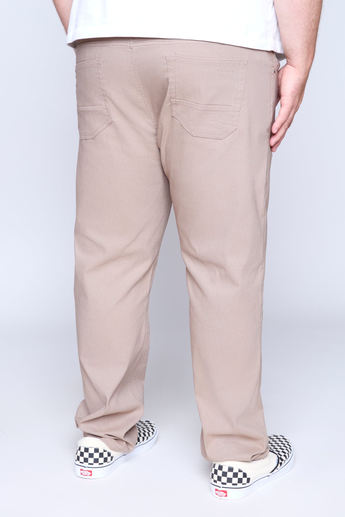 Textured Bengaline 5-Pocket Pant