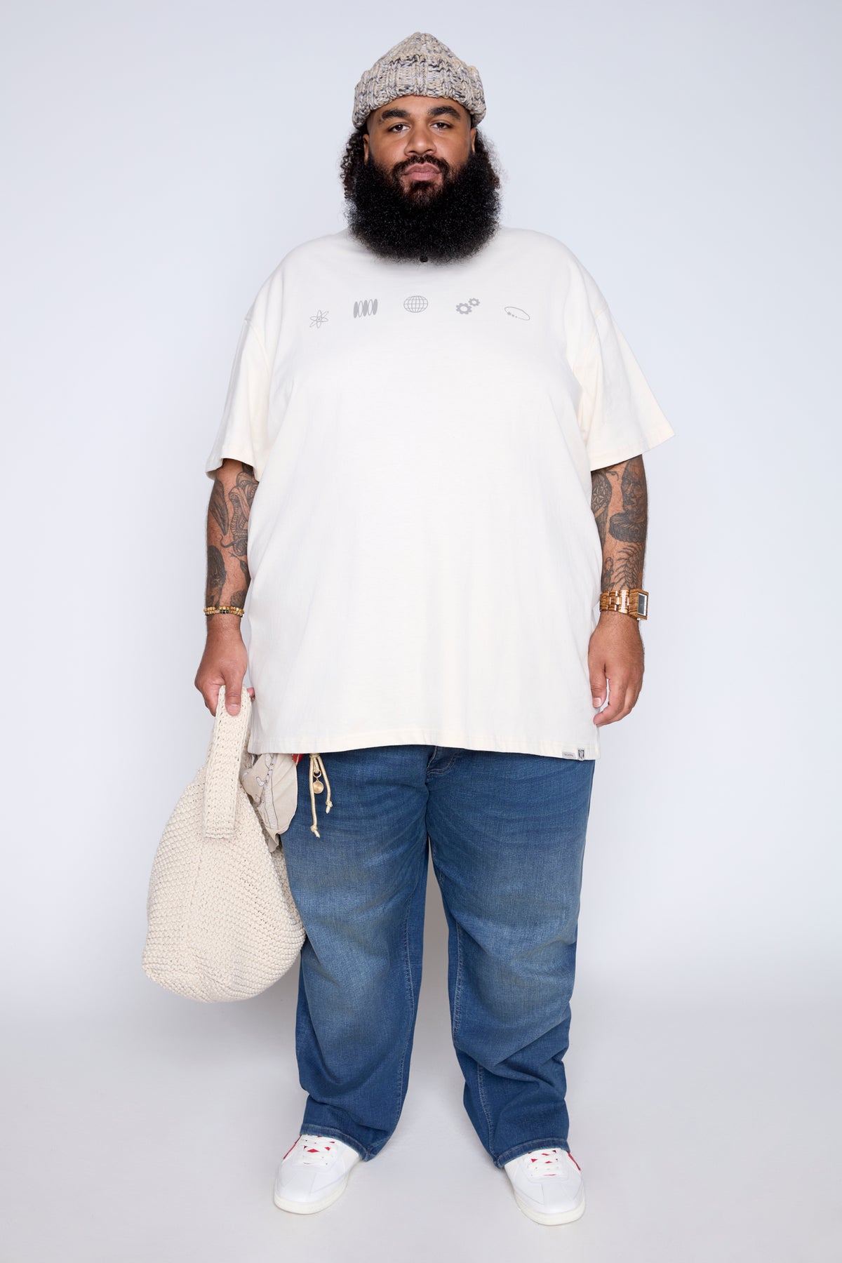 Graphic Crew Neck Tee