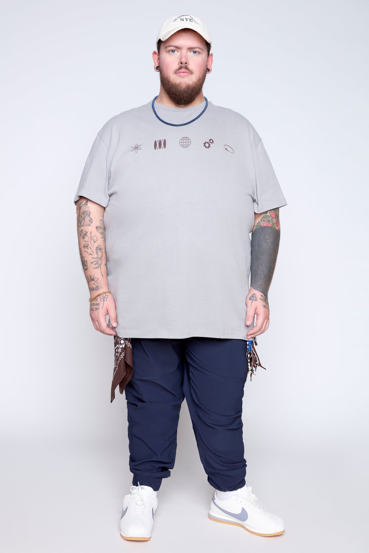 Graphic Crew Neck Tee