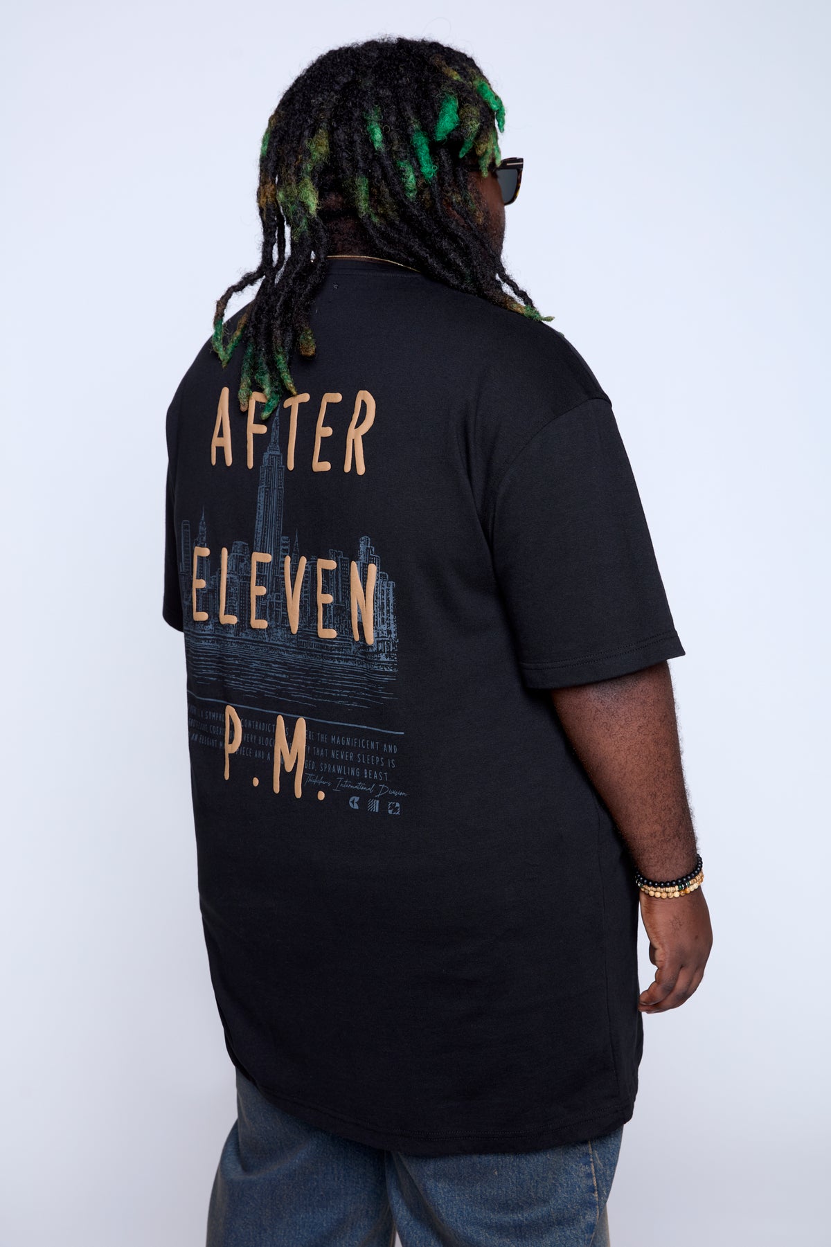 After Eleven Graphic Crew Neck Tee