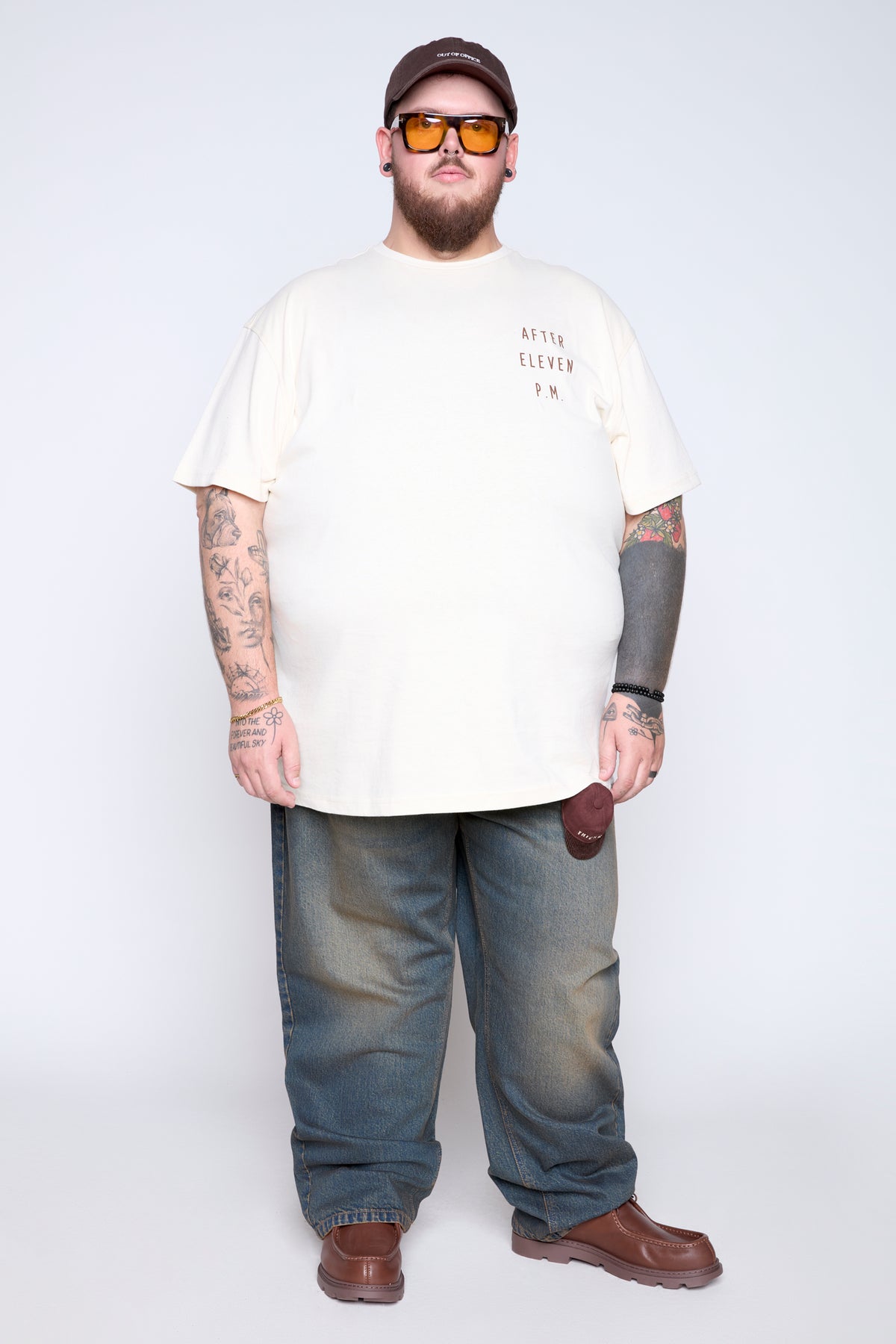 T-shirt à col rond graphique After Eleven