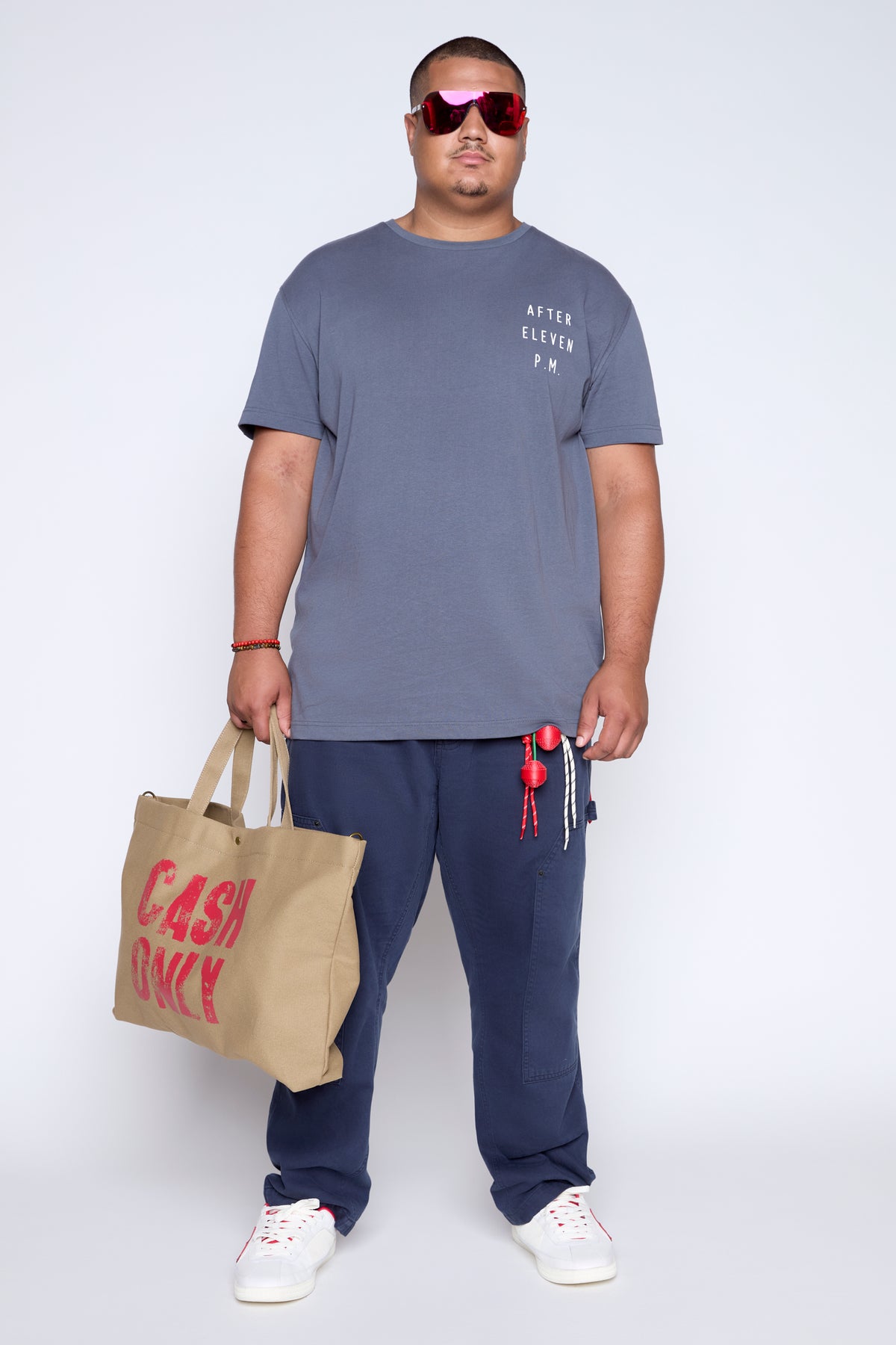 After Eleven Graphic Crew Neck Tee