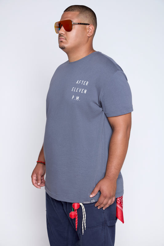 After Eleven Graphic Crew Neck Tee