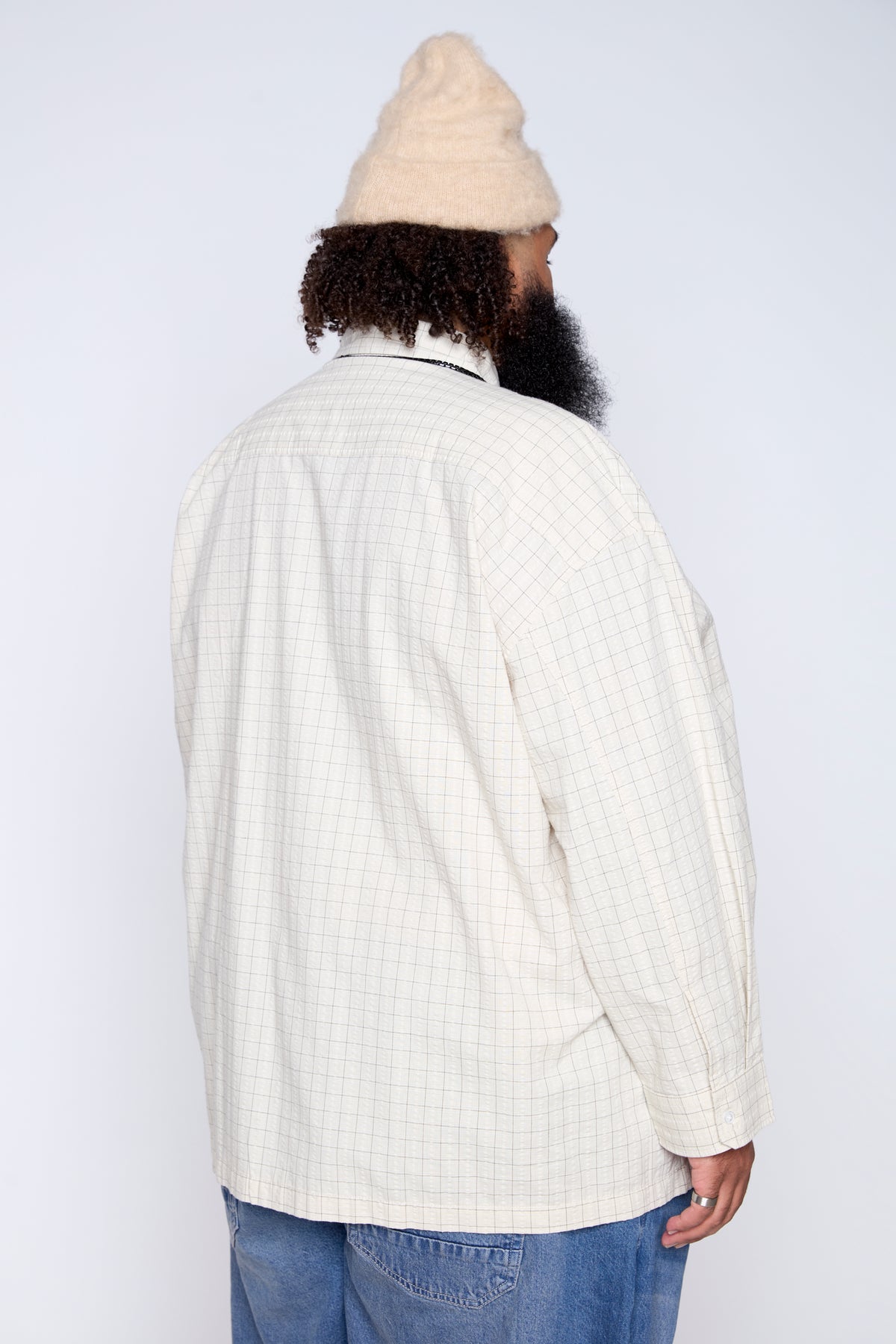 Plaid Seersucker Shirt