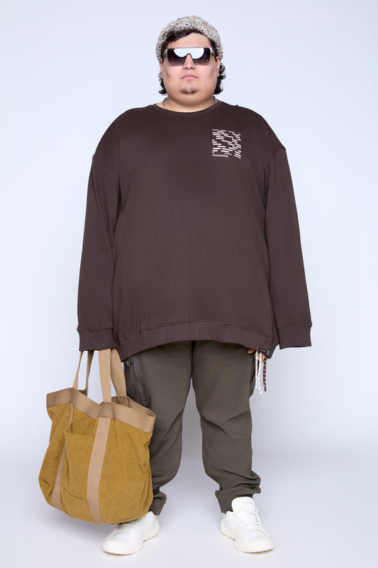 Graphic French Terry Crewneck