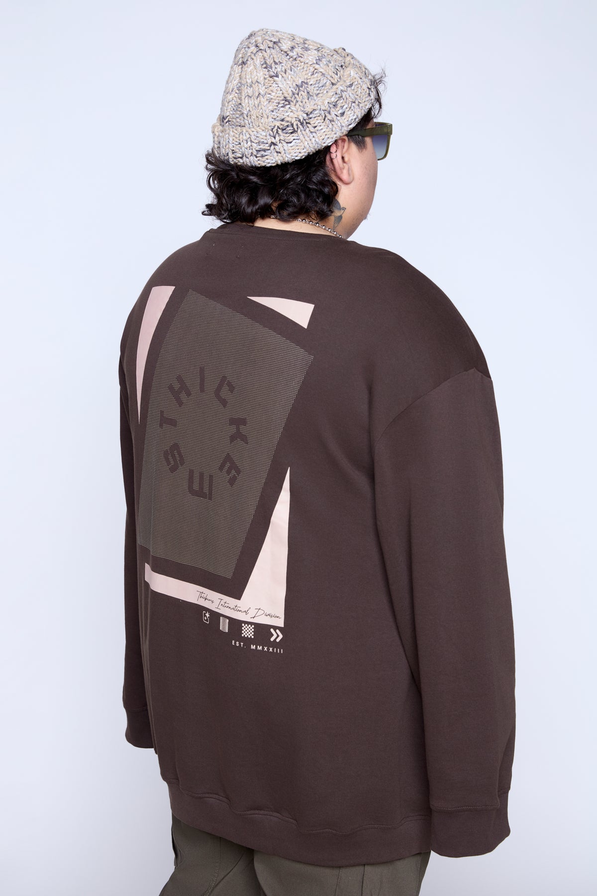 Graphic French Terry Crewneck