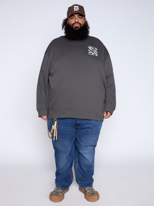 Graphic French Terry Crewneck