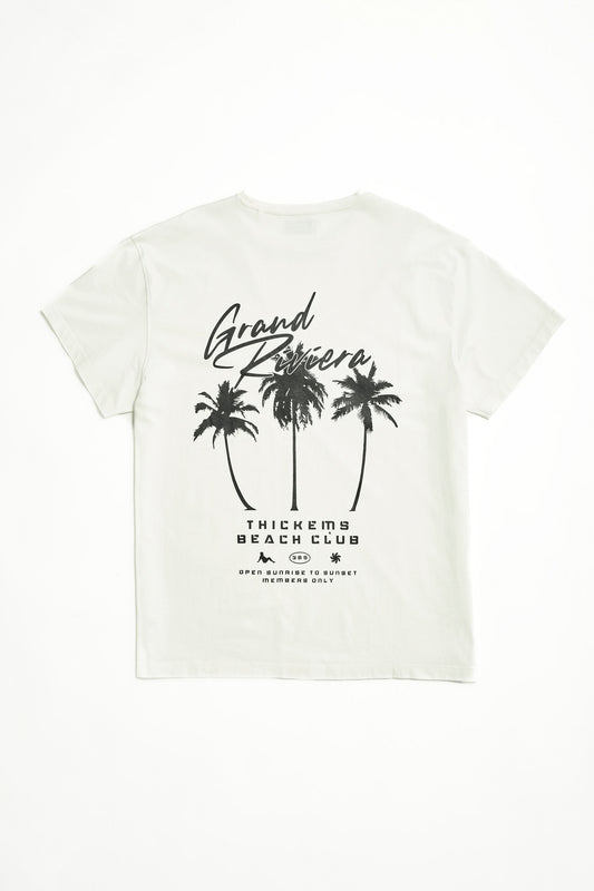 T-shirt graphique Grand Riviera Beach Club pour homme