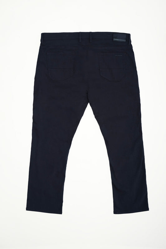 Pantalon uni 5 poches pour homme
