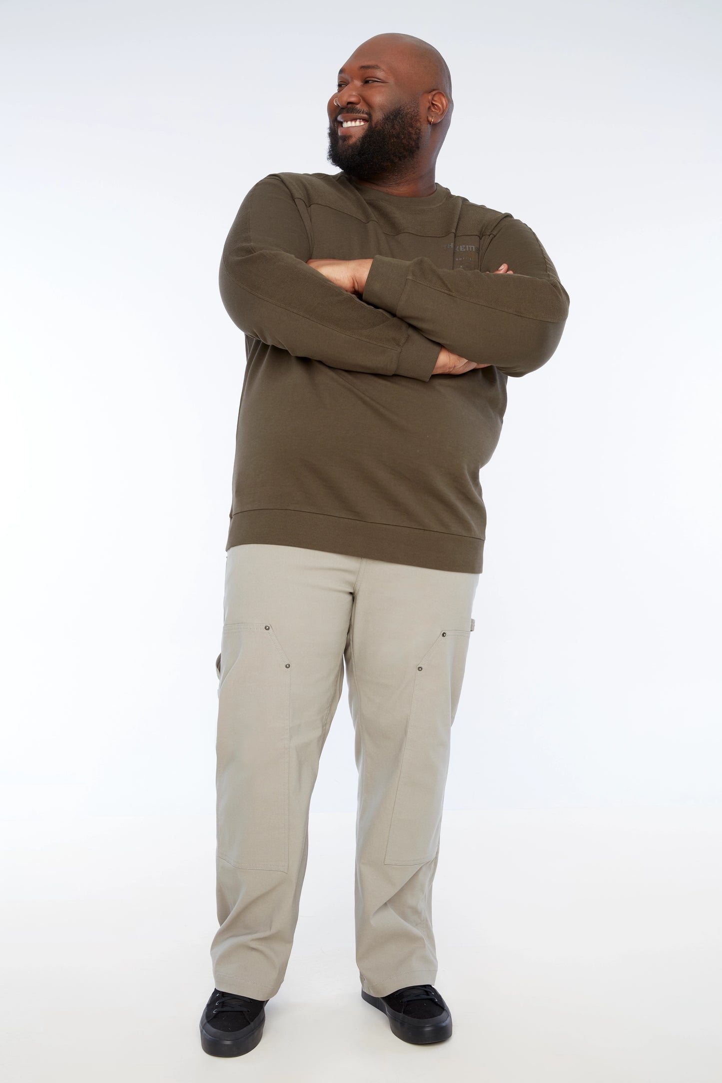 Men's Long Sleeve Crew Neck Sweater