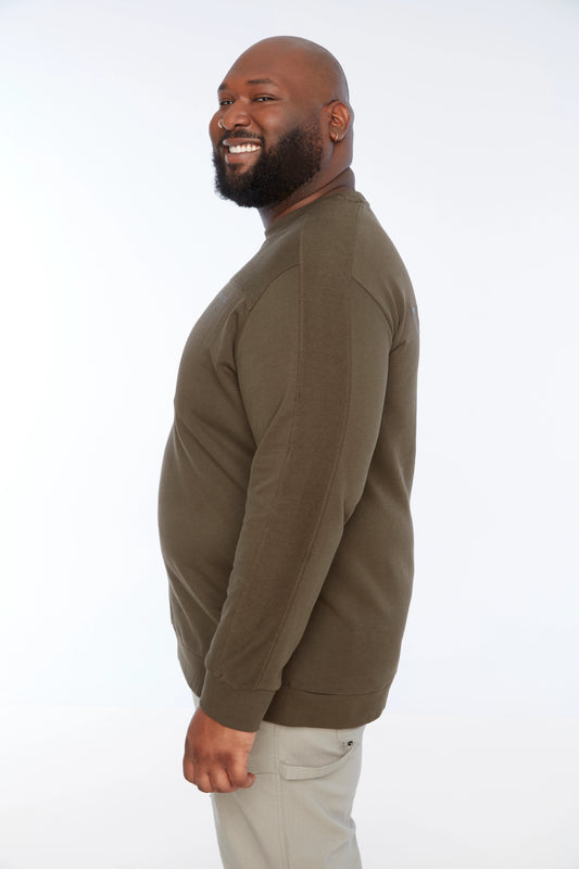 Men's Long Sleeve Crew Neck Sweater