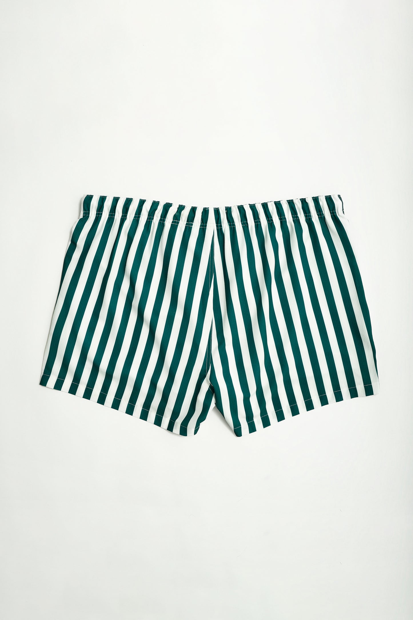 Short de bain pour homme en seersucker rayé