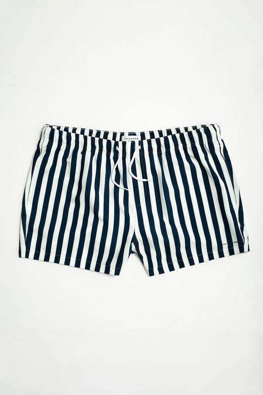 Men’s Striped Seersucker Volley Swim Trunk