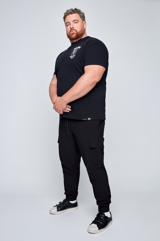 Pantalon de jogging cargo à enfiler Rip Stop pour hommes