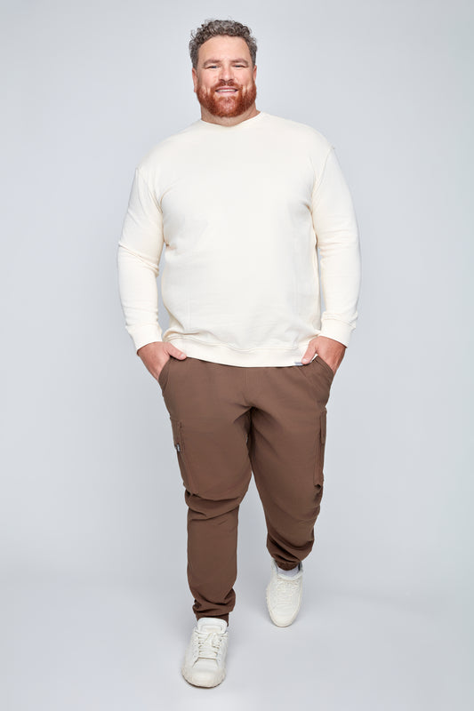 Pantalon de jogging cargo à enfiler pour homme