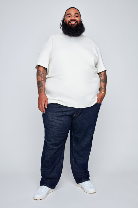Men’s Textured Waffle Jersey Tee