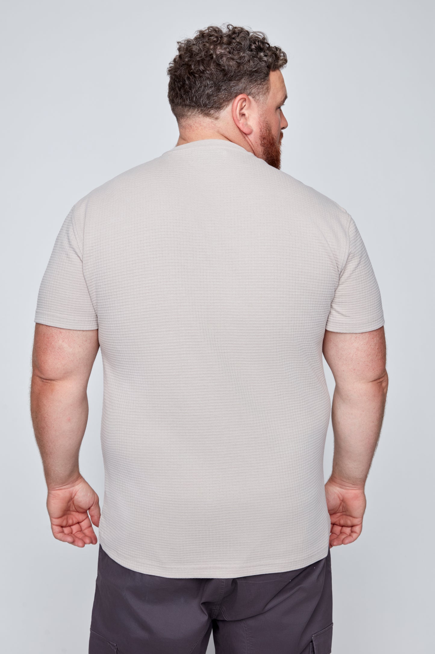 Men’s Textured Waffle Jersey Tee